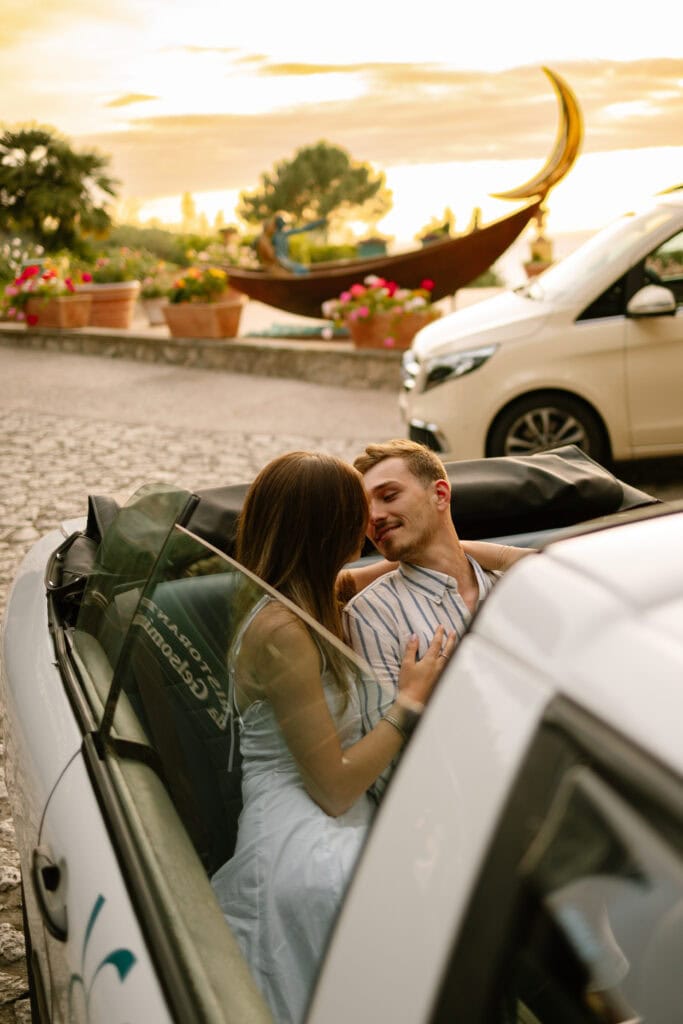 Engagement photoshoot in Capri