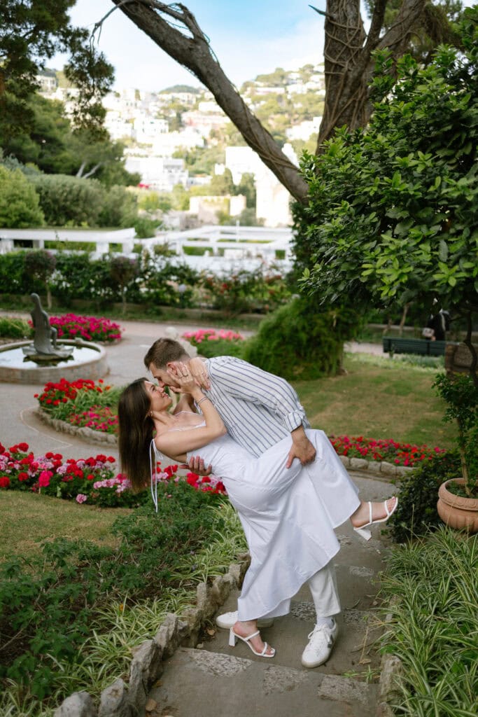 Engagement photoshoot in Capri