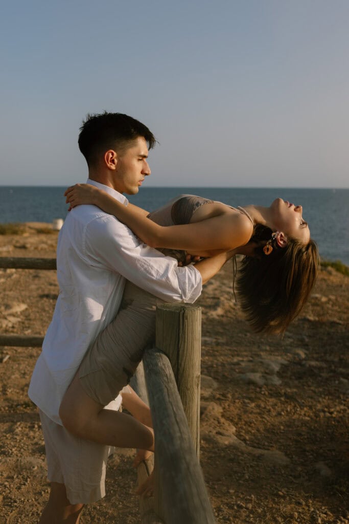 Couple photoshoot in Spain, Murcia with BLUELENS Photo
