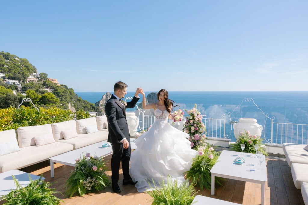 Wedding Capri Photographer hotel luna