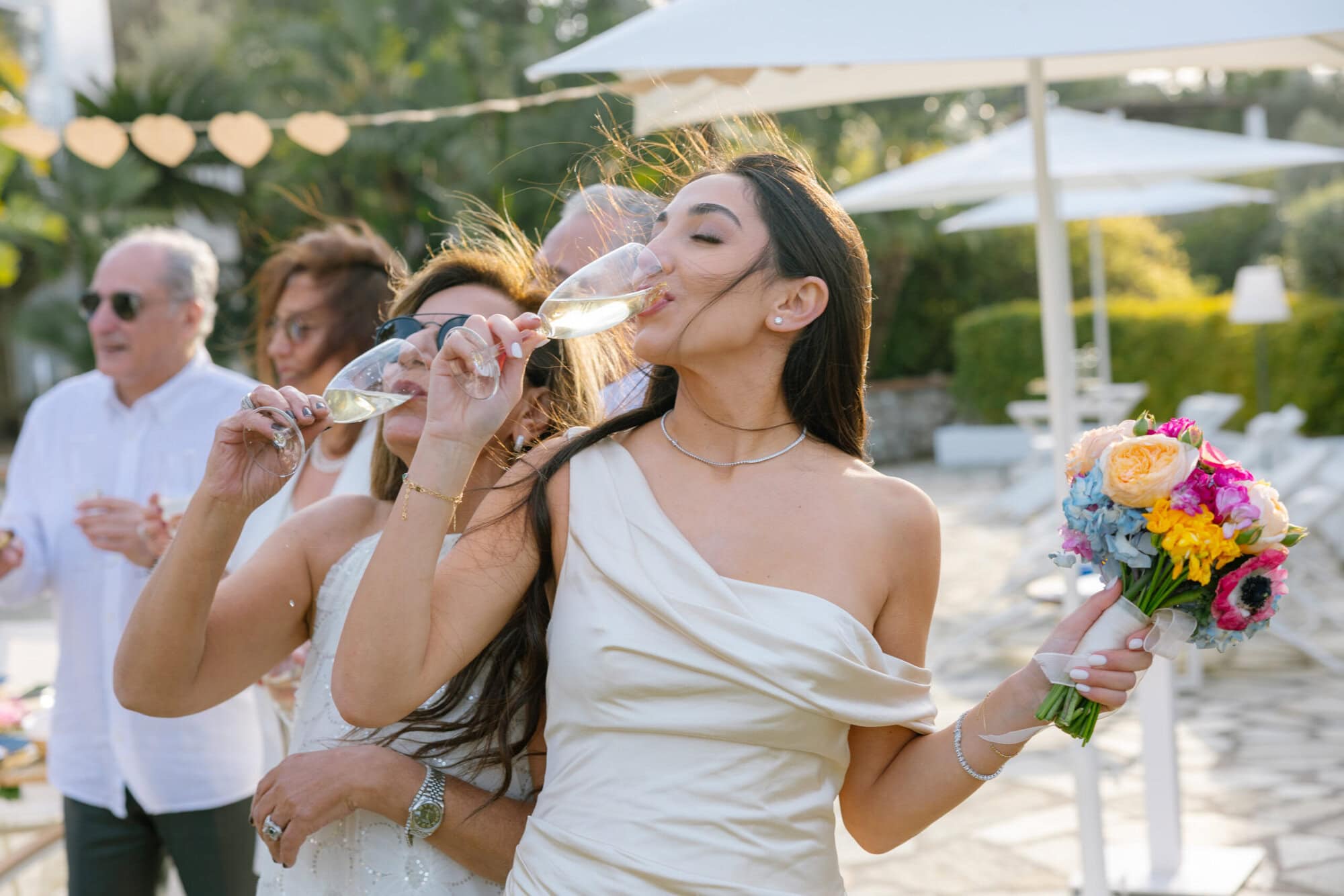 Engagement party in Capri Villa Bluelens photo