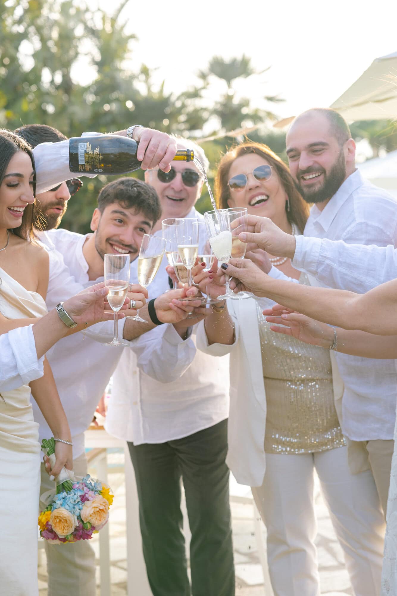 Engagement party in Capri Villa Bluelens photo