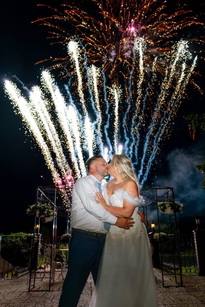 wedding fireworks