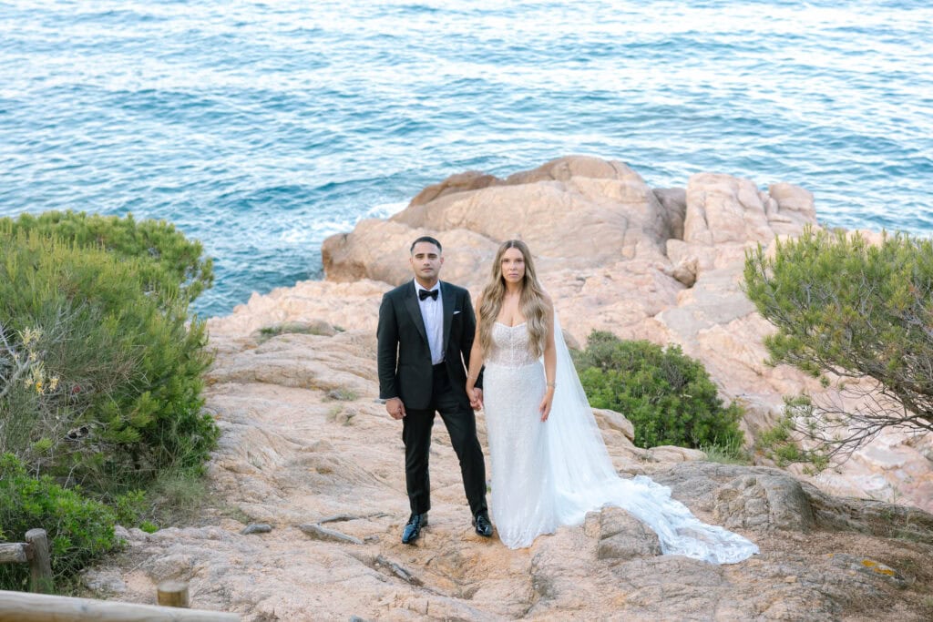 Wedding session costa brava luxury wedding photographer Spain