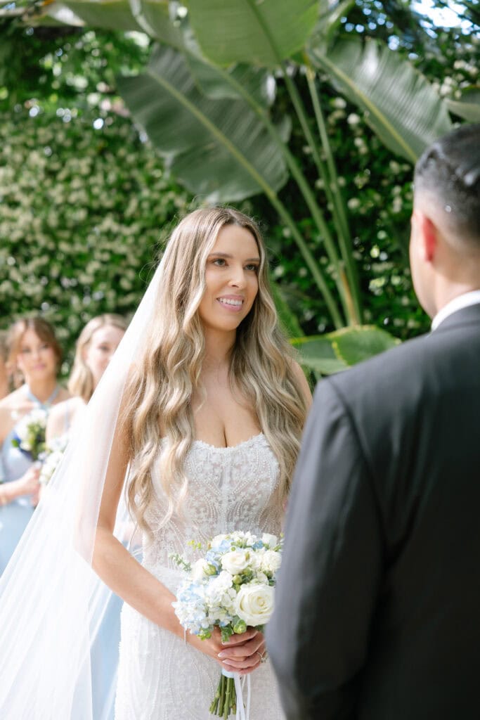 American Wedding ceremony at Alabriga hotel spain editorial wedding photographer