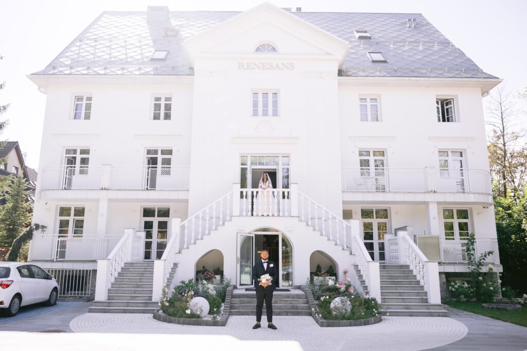 Wedding in Zakopane , Renesans Palace Zakopane, Frist look